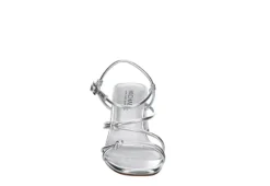 Michael By Michael Shannon Womens Tristan Sandal - Silver -Fami Shoes Sales US 01 107017 02