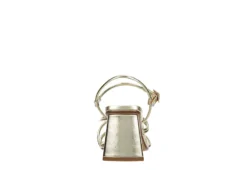 Michael By Michael Shannon Womens Tristan Sandal - Gold -Fami Shoes Sales US 01 107018 04