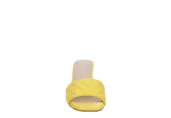Michael By Michael Shannon Womens Riya Slide Sandal - Yellow -Fami Shoes Sales US 01 107027 02