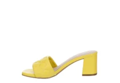 Michael By Michael Shannon Womens Riya Slide Sandal - Yellow -Fami Shoes Sales US 01 107027 03