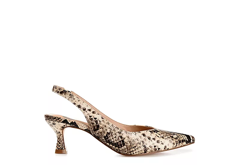 Journee Collection Womens Mikoa Pump - Tan 2 Journee Collection Womens Mikoa Pump - Tan - Image 2