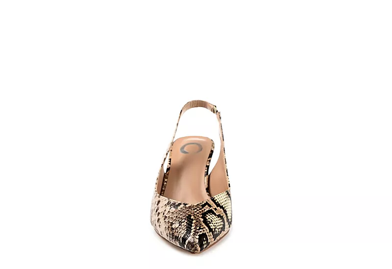 Journee Collection Womens Mikoa Pump - Tan 3 Journee Collection Womens Mikoa Pump - Tan - Image 3