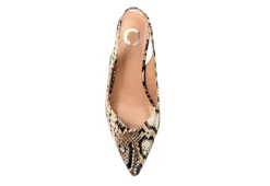 Journee Collection Womens Mikoa Pump - Tan 12 Journee Collection Womens Mikoa Pump - Tan -Fami Shoes Sales US 01 107280 05