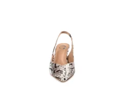Journee Collection Womens Mikoa Pump - Ivory -Fami Shoes Sales US 01 107281 02