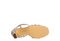 N By Nina Womens Amillia Sandal - Champagne -Fami Shoes Sales US 01 107411 06