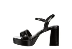 Limelight Womens Ansley Platform Sandal - Black -Fami Shoes Sales US 01 107416 03