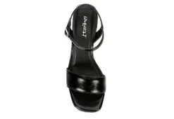 Limelight Womens Ansley Platform Sandal - Black -Fami Shoes Sales US 01 107416 05