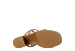 Madden Girl Womens Didi Platform Sandal - Tan -Fami Shoes Sales US 01 107537 06