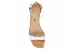 Unisa Womens Karder Wedge Sandal - White -Fami Shoes Sales US 01 107562 05