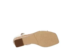 Unisa Womens Karder Wedge Sandal - White -Fami Shoes Sales US 01 107562 06