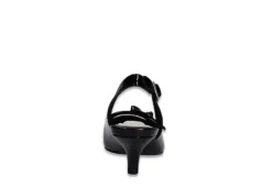 Easy Street Womens Emerin Slingback Pump - Black -Fami Shoes Sales US 01 108057 04