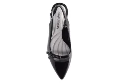 Easy Street Womens Emerin Slingback Pump - Black -Fami Shoes Sales US 01 108057 05
