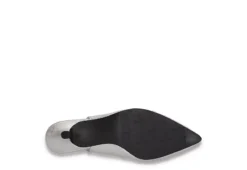 Easy Street Womens Emerin Slingback Pump - Silver -Fami Shoes Sales US 01 108061 06