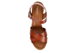 Limelight Womens April Platform Sandal - Cognac -Fami Shoes Sales US 01 132101 06