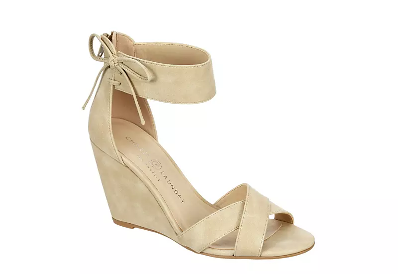 Chinese Laundry Womens Celly Wedge Sandal - Beige 1 Chinese Laundry Womens Celly Wedge Sandal - Beige