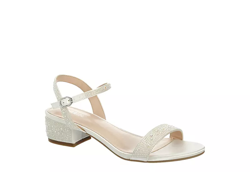 Maripe Womens Sabrina Sandal - White 1 Maripe Womens Sabrina Sandal - White