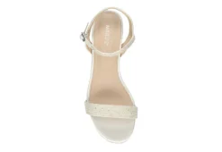 Maripe Womens Sabrina Sandal - White 12 Maripe Womens Sabrina Sandal - White -Fami Shoes Sales US 01 203292 05