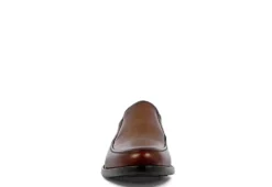 Florsheim Mens Midtown Moc Toe Slip On Oxford - Cognac -Fami Shoes Sales US 01 300008 02
