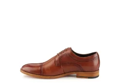 Stacy Adams Mens Dickinson Cap Toe Oxford - Cognac -Fami Shoes Sales US 01 324056 03