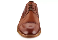 Stacy Adams Mens Dickinson Cap Toe Oxford - Cognac -Fami Shoes Sales US 01 324056 04
