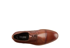 Stacy Adams Mens Dickinson Cap Toe Oxford - Cognac -Fami Shoes Sales US 01 324056 05