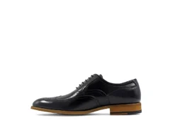 Stacy Adams Mens Dunbar Wingtip Oxford - Black -Fami Shoes Sales US 01 400041 03