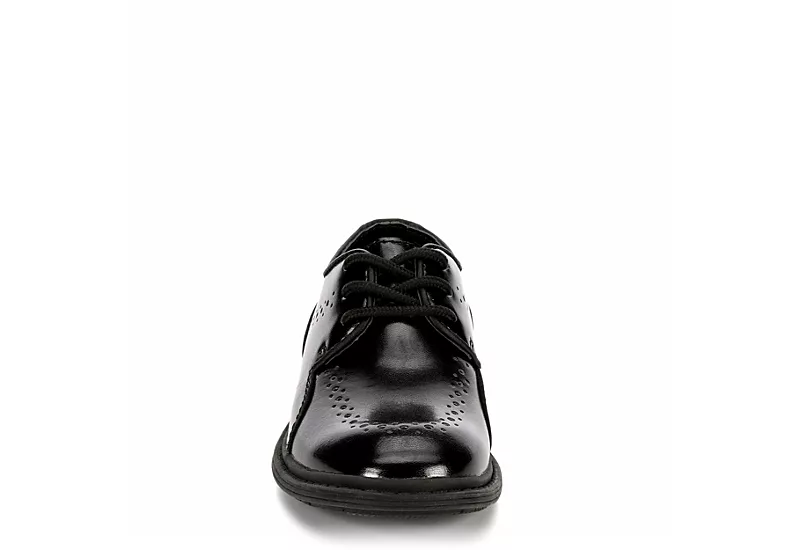 Borelli Boys Infant Lil Roman Oxford - Black 3 Borelli Boys Infant Lil Roman Oxford - Black - Image 3