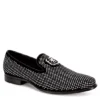 Stacy Adams Mens Swagger Studded Slip On Oxford - Black