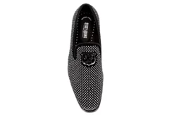 Stacy Adams Mens Swagger Studded Slip On Oxford - Black -Fami Shoes Sales US 01 420069 05