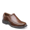 Nunn Bush Mens Bleeker Street Bike Toe Slip On Oxford - Cognac