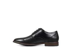 Nunn Bush Mens Fifth Ward Flex Plain Toe Oxford - Black -Fami Shoes Sales US 01 500575 03