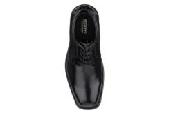 Dockers Mens Irving Slip Resistant Work Shoe - Black -Fami Shoes Sales US 01 500649 04