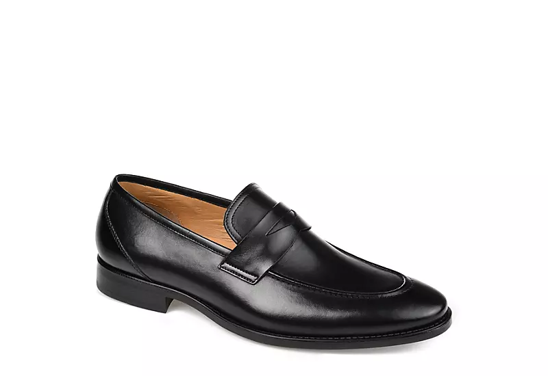 Thomas & Vine Mens Bishop Penny Loafer Oxford - Black 1 Thomas & Vine Mens Bishop Penny Loafer Oxford - Black