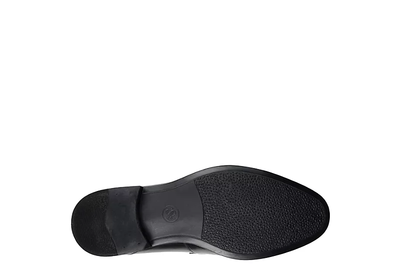 Thomas & Vine Mens Bishop Penny Loafer Oxford - Black 7 Thomas & Vine Mens Bishop Penny Loafer Oxford - Black - Image 7