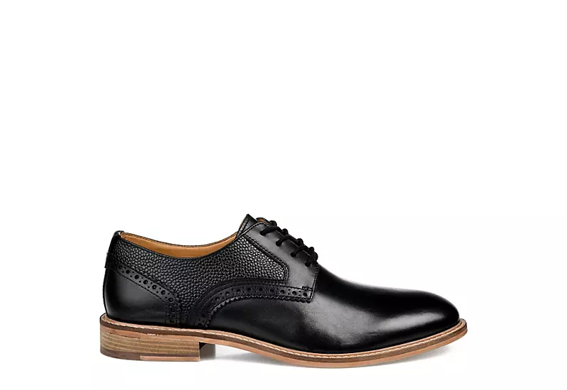 Thomas & Vine Mens Clayton Oxford - Black 2 Thomas & Vine Mens Clayton Oxford - Black - Image 2