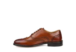 Thomas & Vine Mens Franklin Wingtip Oxford - Cognac -Fami Shoes Sales US 01 500761 03