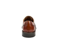Thomas & Vine Mens Franklin Wingtip Oxford - Cognac -Fami Shoes Sales US 01 500761 04