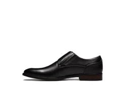 Florsheim Mens Sorrento Plain Toe Single Monk Strap Oxford - Black -Fami Shoes Sales US 01 500806 03