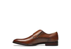 Florsheim Mens Sorrento Plain Toe Single Monk Strap Oxford - Cognac -Fami Shoes Sales US 01 500807 03