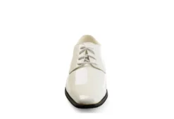 Vance Co Mens Cole Oxford - White -Fami Shoes Sales US 01 501163 02