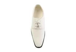 Vance Co Mens Cole Oxford - White -Fami Shoes Sales US 01 501163 05
