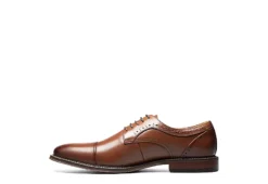Stacy Adams Mens Maddox Cap Toe Oxford - Cognac -Fami Shoes Sales US 01 501301 03