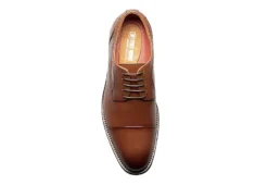 Stacy Adams Mens Maddox Cap Toe Oxford - Cognac -Fami Shoes Sales US 01 501301 05