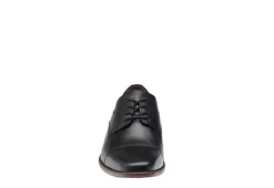 Johnston & Murphy Mens Archer Cap Toe Oxford - Black -Fami Shoes Sales US 01 501385 02
