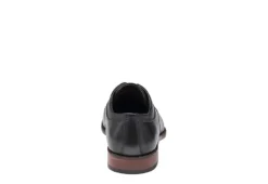 Johnston & Murphy Mens Archer Cap Toe Oxford - Black -Fami Shoes Sales US 01 501385 03