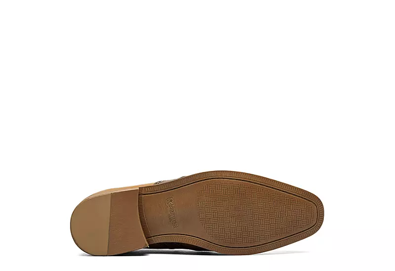Stacy Adams Mens Palmer Oxford - Tan 6 Stacy Adams Mens Palmer Oxford - Tan - Image 6