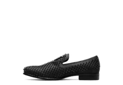 Stacy Adams Mens Sabre Spiked Slip On Oxford - Black 10 Stacy Adams Mens Sabre Spiked Slip On Oxford - Black -Fami Shoes Sales US 01 501562 03