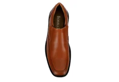 Borelli Mens Trenton Slip On Oxford - Cognac -Fami Shoes Sales US 01 501712 05