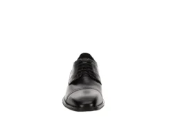Franco Fortini Mens Up Town Oxford - Black -Fami Shoes Sales US 01 501715 02