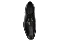 Franco Fortini Mens Up Town Oxford - Black -Fami Shoes Sales US 01 501715 05